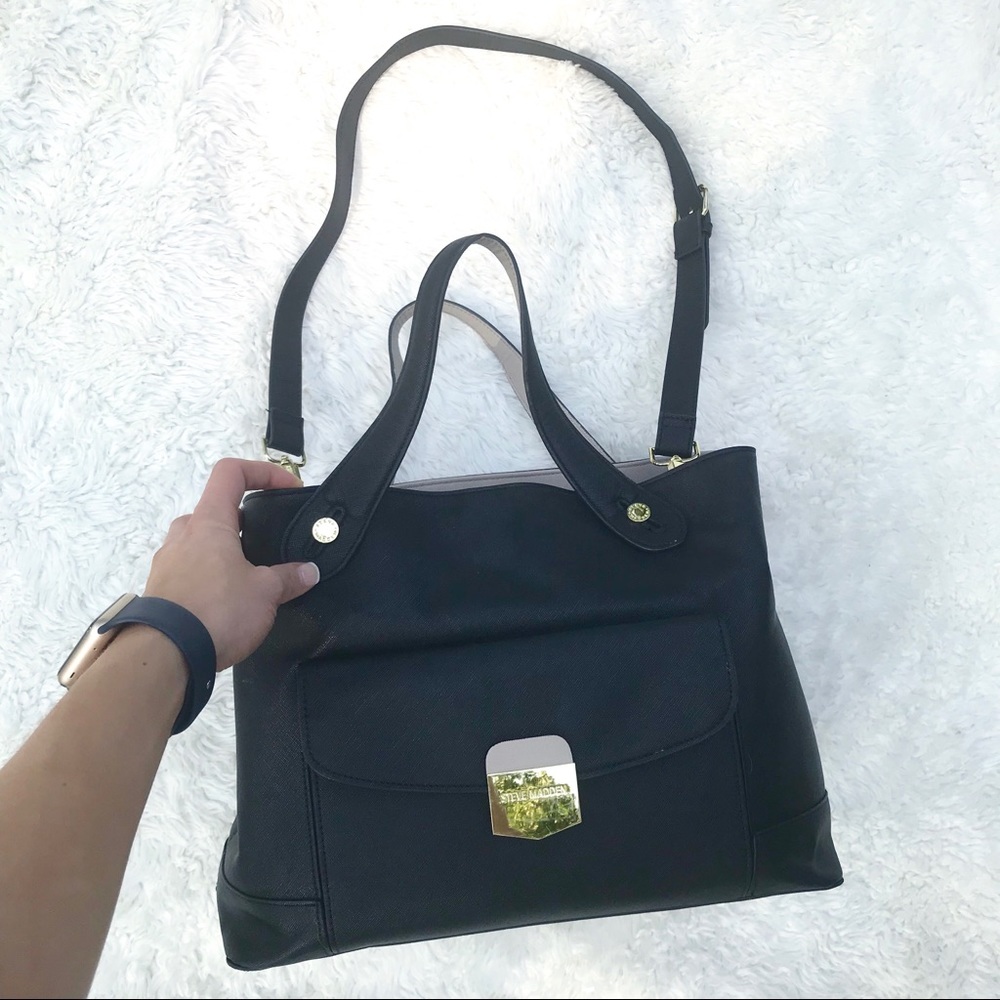 ♣️STEVE MADDEN Black Handbag / Shoulder bag ♣️